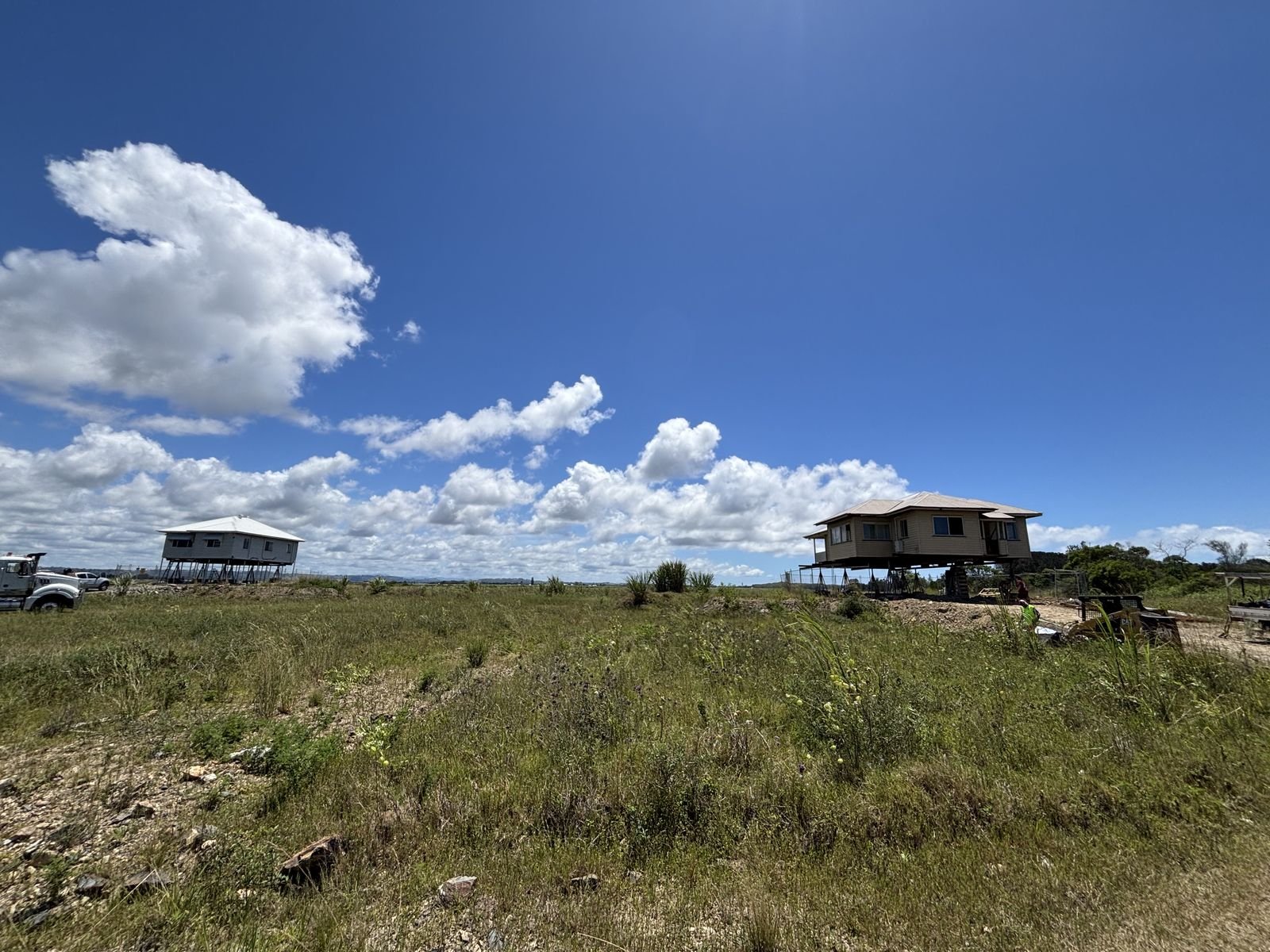 Relocated Queenslander homes set on new stumps